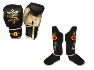 ของที่ระลึกแบบไทยๆ นวมชกมวยสั่งทำ พร้อมสนับแข้งมวยไทยสั่งทำ