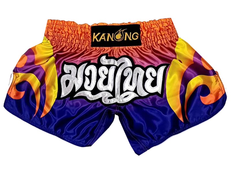 กางเกงมวยไทย Kanong เอวต่ำ ของขวัญให้นาย ของขวัญต่างชาติ : KNSRTO-507