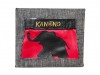 กระเป๋าคลัชลายช้าง ของที่ระลึกแบบไทยๆ : สีแดง/ดำ ไซส์ A5