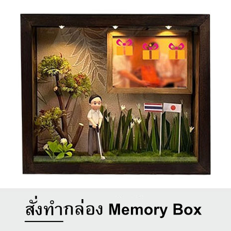 สั่งทำของขวัญ กล่องนาฬิกา แห่งความทรงจำ